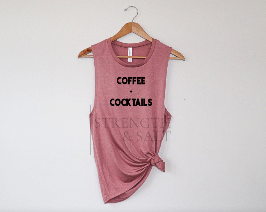 Coffee Cocktails Muscle Tank