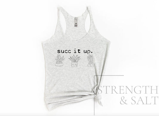 Succ It Up Racerback Tank