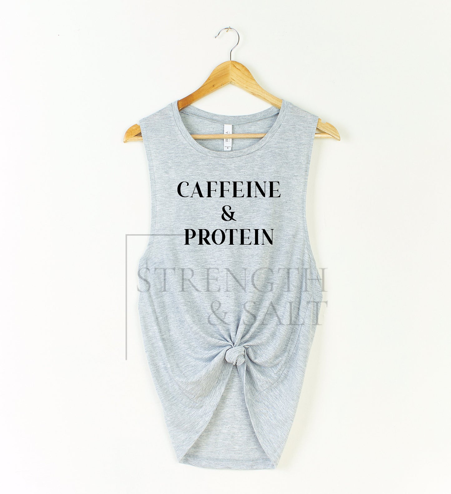 Caffeine and Protein Muscle Tank