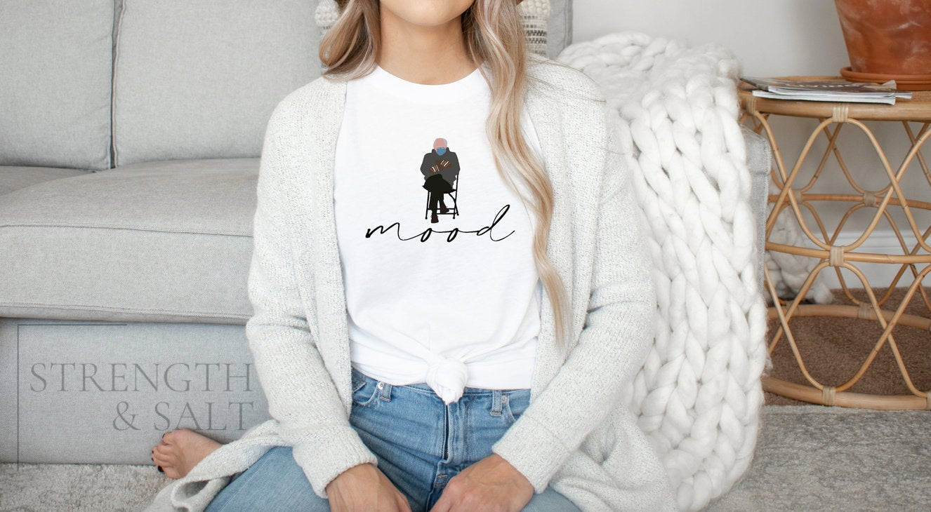 Bernie Mittens Mood Shirt