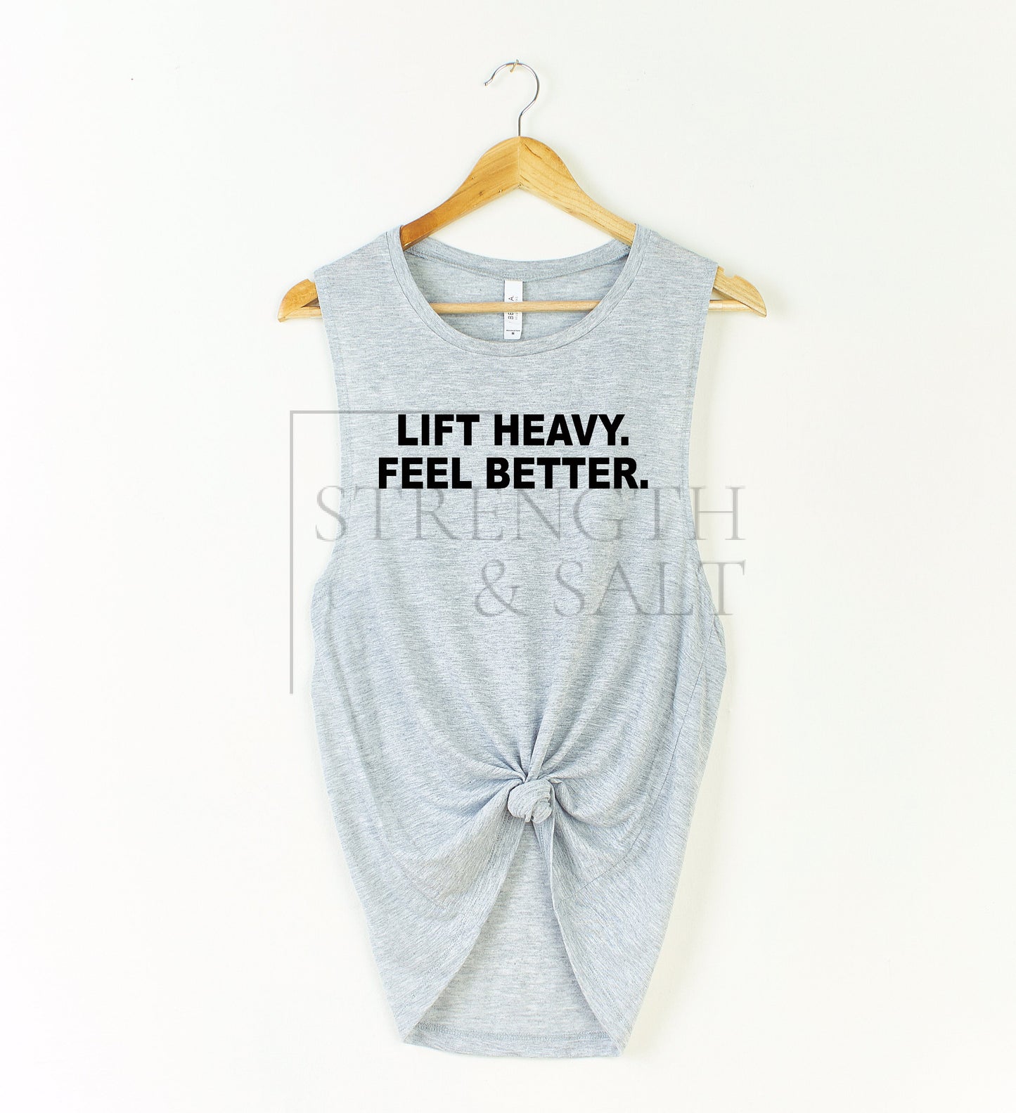 Lift Heavy Feel Better Muscle Tank