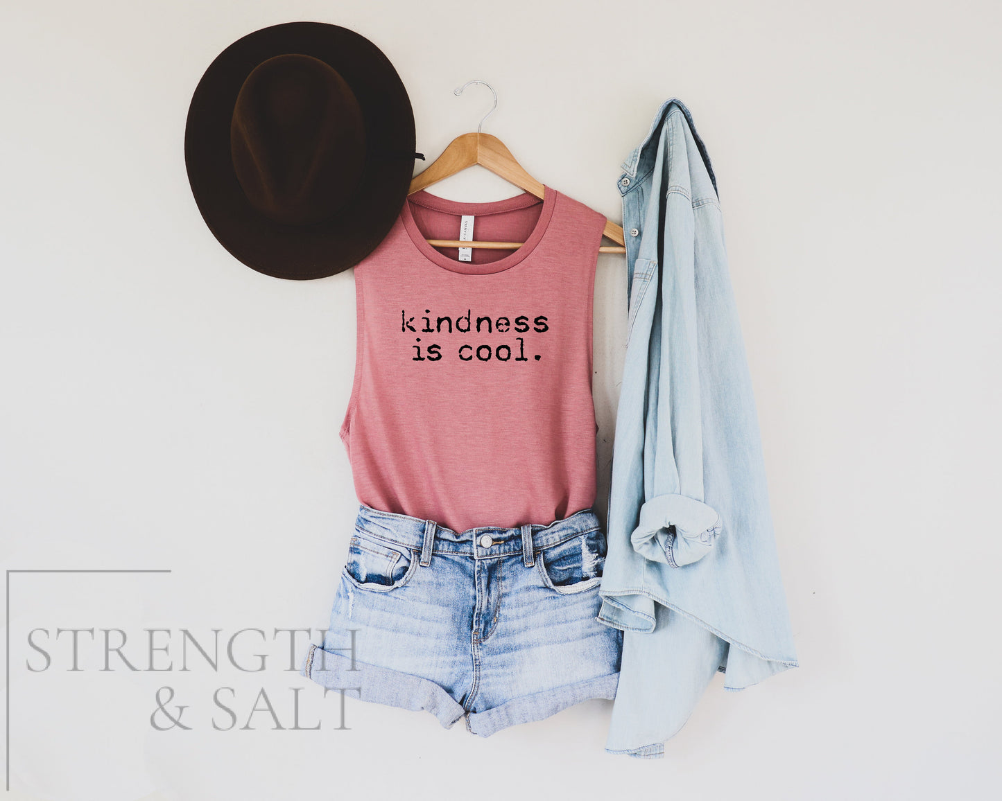 Kindness is Cool Muscle Tank