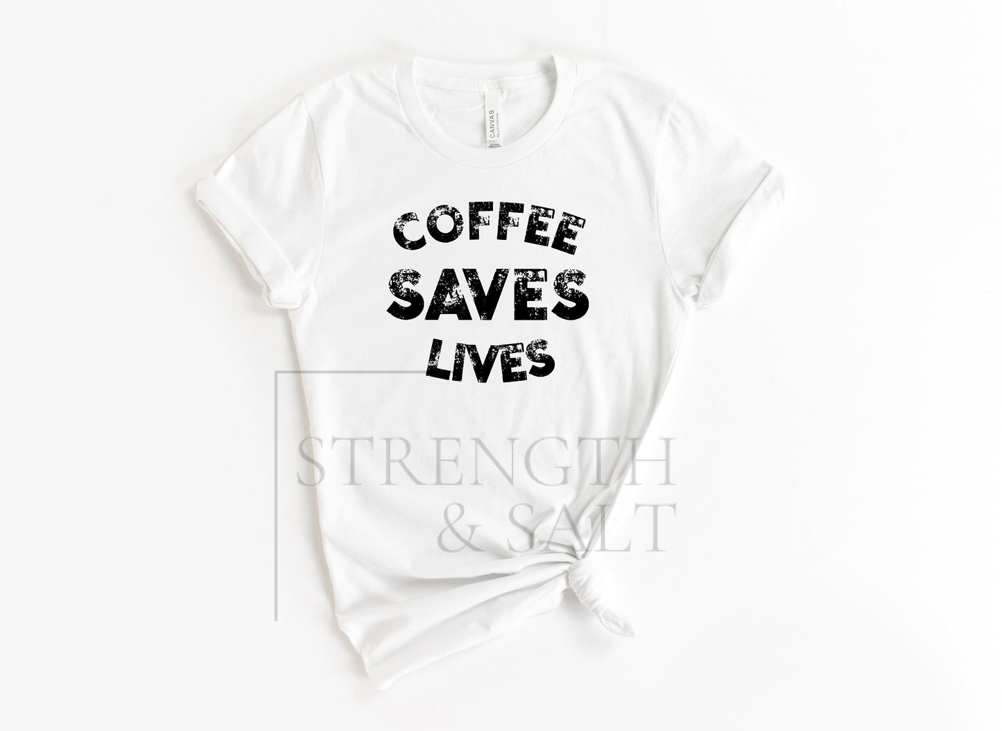 Coffee Saves Lives Unisex Tee