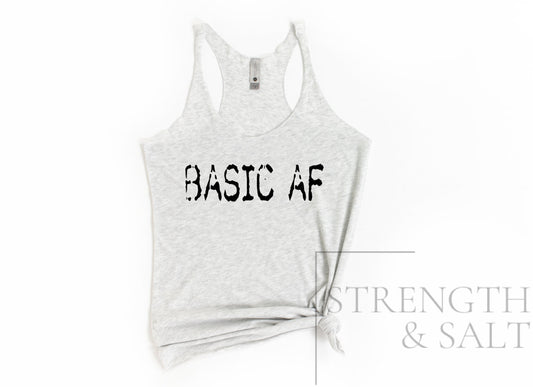 Basic AF Racerback Tank