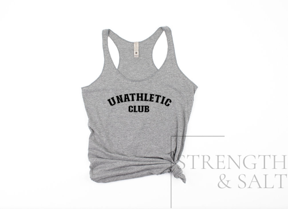 Unathletic Club Racerback Tank