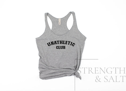 Unathletic Club Racerback Tank