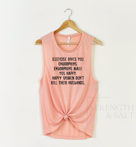 SALE Happy Wives Muscle Tank