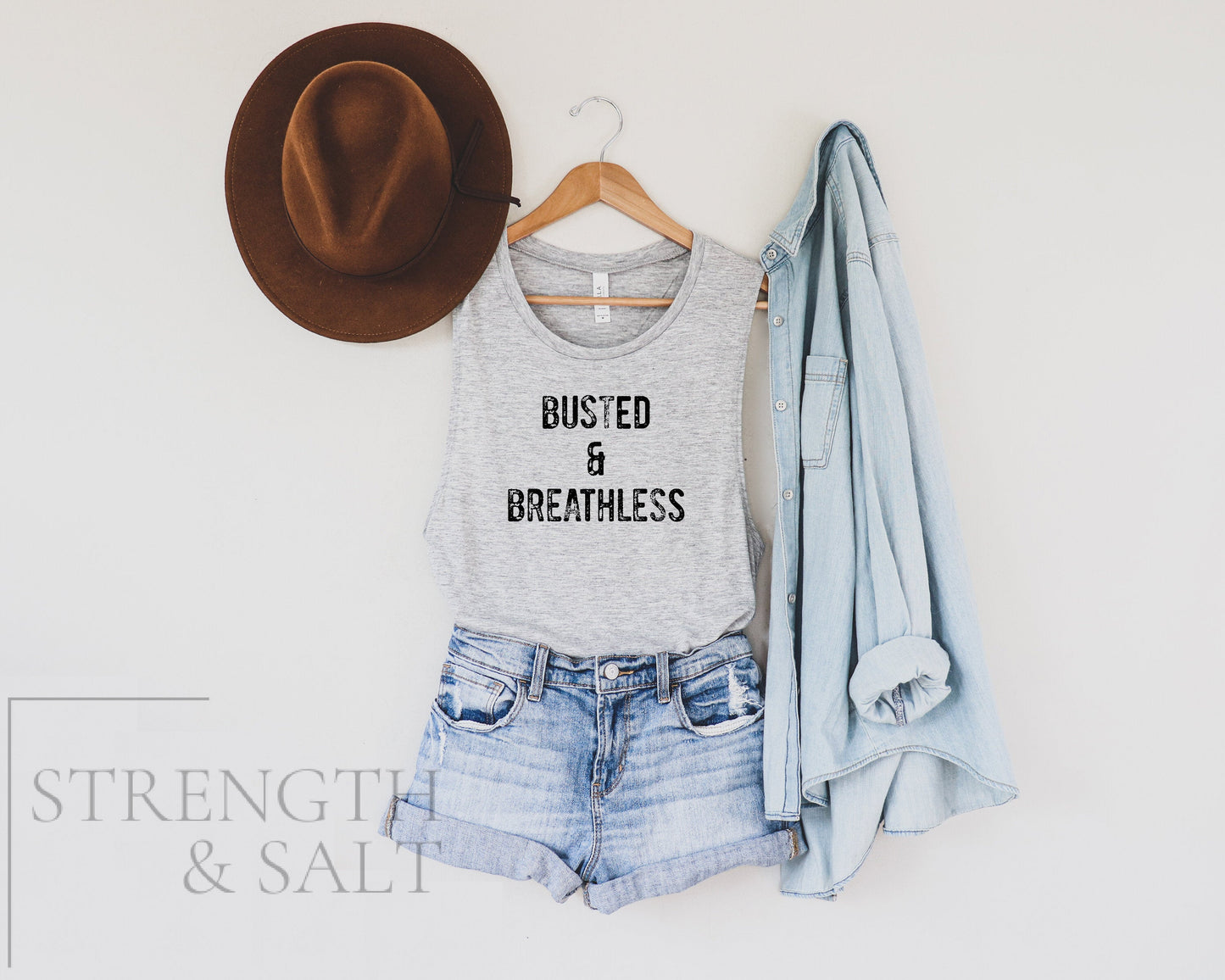 Busted And Breathless Muscle Tank