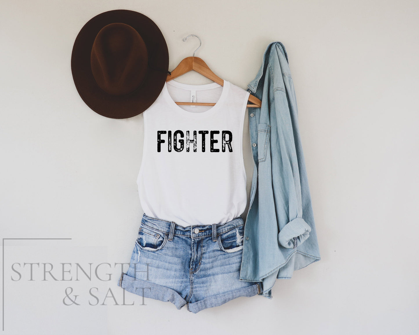 SALE -  Fighter Muscle Tank